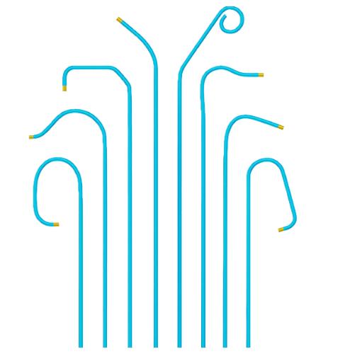 Angiopointer™ гідрофільний ангіографичний катетер PIG-155° 4F x 110 см, 8 бічних отворів